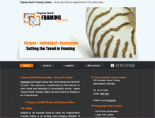 Tablet Screenshot of framingservicescairns.com.au